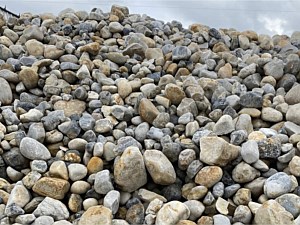 White & Grey Over Sized